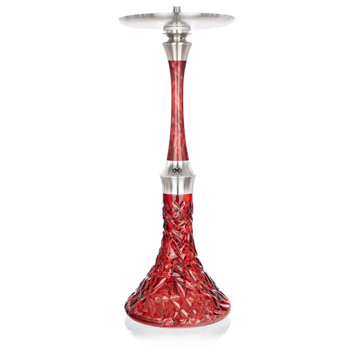Aladin EPOX 580 Red and Black Premium Shisha Pipe 58cm