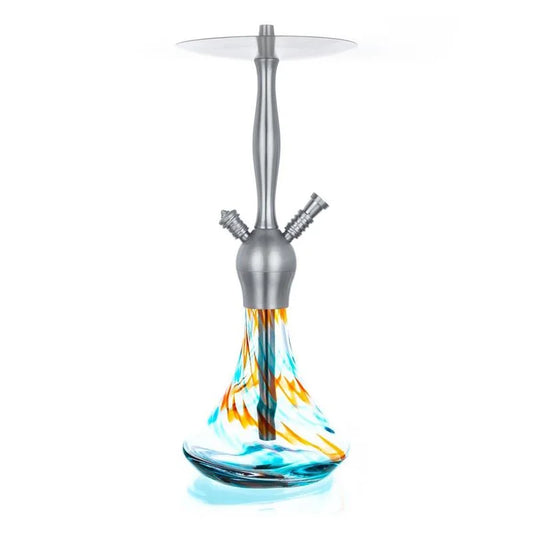 Alux Captain Green Turquoise Aladin Shisha Pipe 50cm - The Shisha Shop