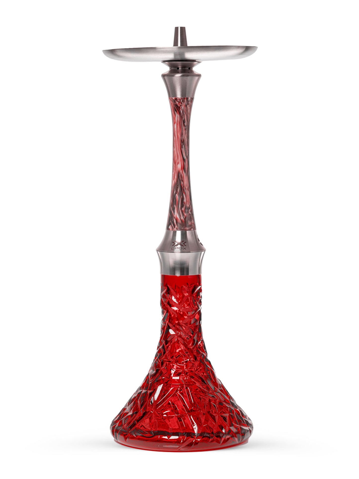 Aladin EPOX 580 Red and Black Premium Shisha Pipe 58cm