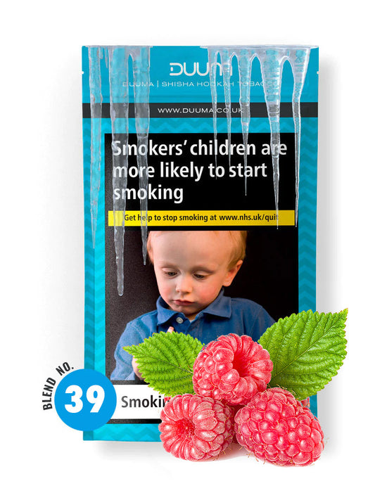 Duuma Premium No.39 | Frozen Raspberry Shisha Flavour - The Shisha Shop
