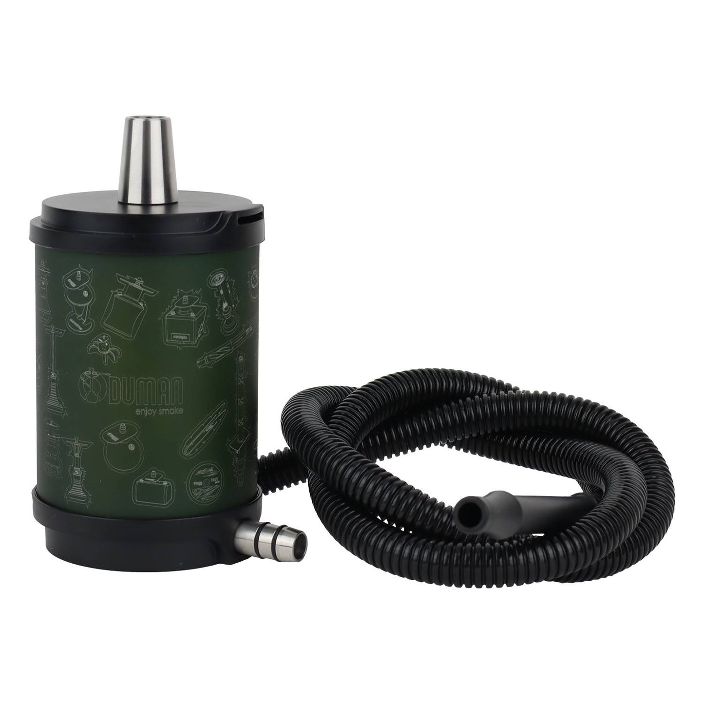 Oduman Atomic Shisha Pipe - Green - The Shisha Shop