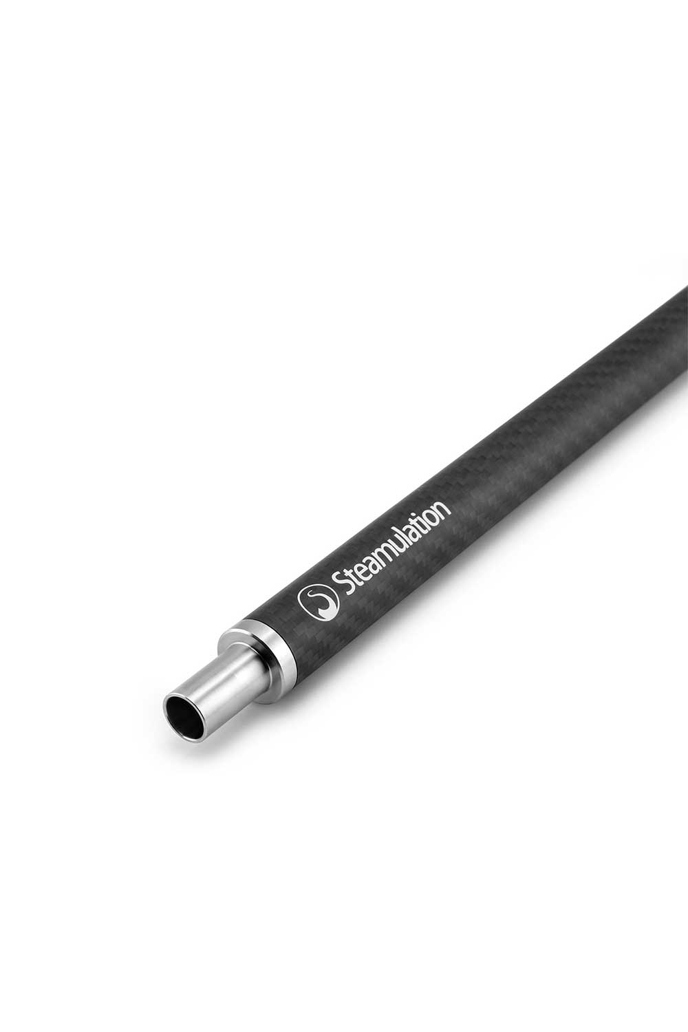 Steamulation Carbon Mouthpiece - Black-Matt - The Shisha Shop