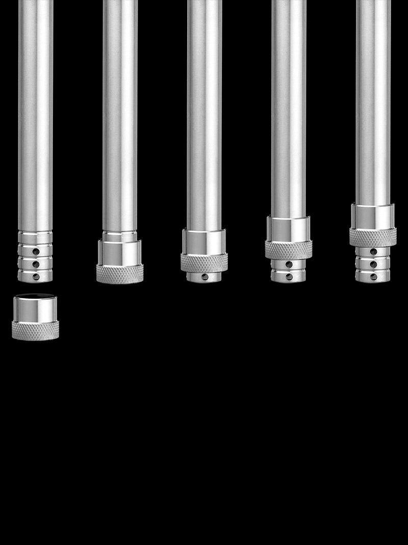 Alux Admiral Blue Aladin Shisha Pipe 50cm - The Shisha Shop