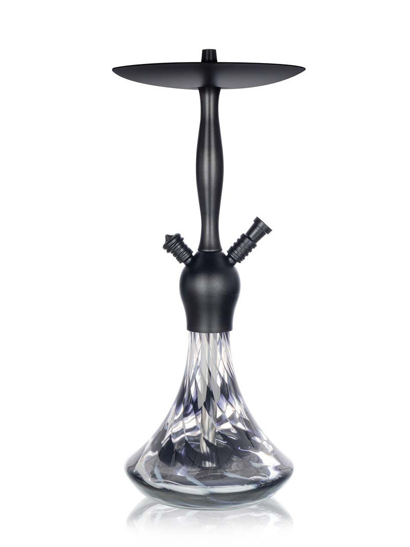 Alux Captain Aladin Shisha Pipe 50cm - Black - The Shisha Shop
