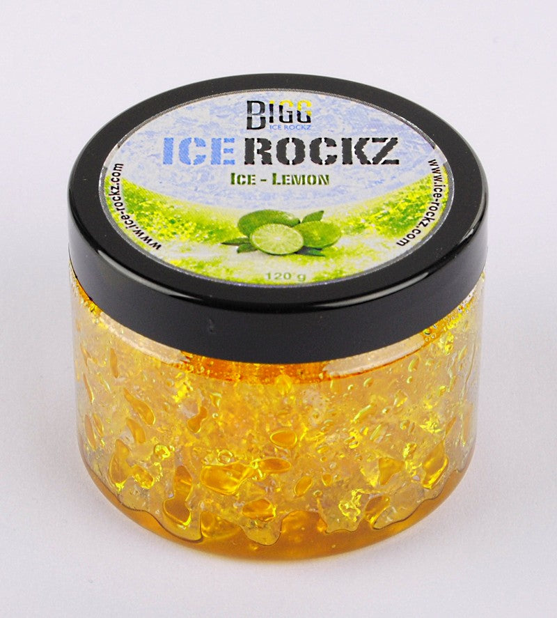Lemon Cake Shisha Flavour BIGG Ice Rockz Tobacco Free 120g - The Shisha Shop