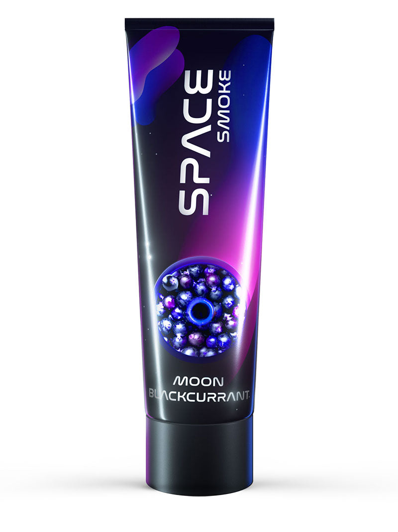 Space Smoke Moon Blackcurrant (Blackcurrant) Hookah Paste - 125g - The Shisha Shop