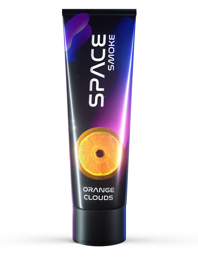 Space Smoke Orange Clouds (Juicy Orange) Hookah Paste - 125g - The Shisha Shop
