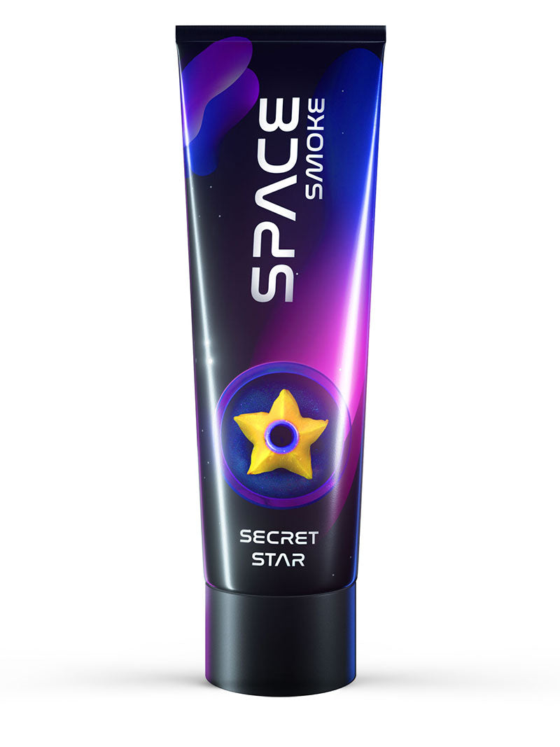 Space Smoke Secret Star (Sweet exotic fruity) Hookah Paste - 125g - The Shisha Shop