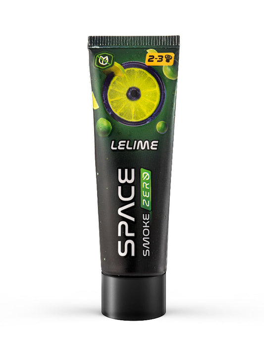 Space Smoke ZERO LeLime (Lemon Lime Mix) Nicotine Free Hookah Paste 30g - The Shisha Shop