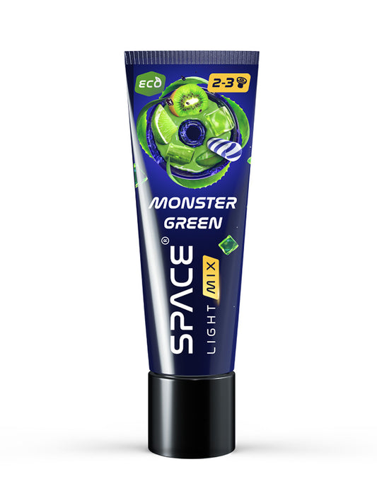Space Smoke Light Mix Monster Green (Aloe + Kiwi + Lime) Hookah Paste 30g - The Shisha Shop