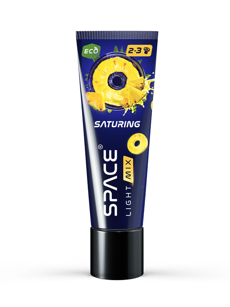 Space Smoke Light Mix Saturing (Pineapple Cocktail) Hookah Paste 30g - The Shisha Shop