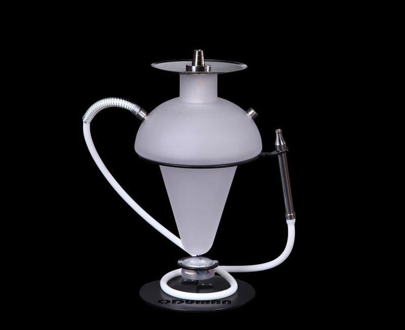 Oduman N5-Z Frosted Glass Shisha Pipe 47cm - The Shisha Shop