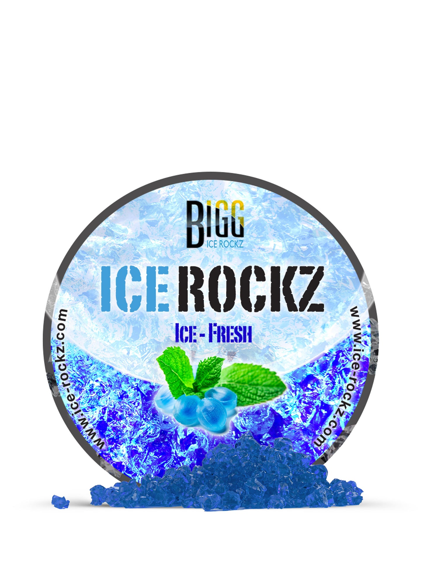 Fresh Shisha Flavour BIGG Ice Rockz Tobacco Free 120g - The Shisha Shop