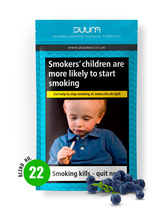 Duuma Premium No.22 | Blueberry Delight Shisha Flavour - The Shisha Shop