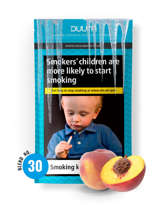 Duuma Premium No.30 | Sub-Zero Peach Shisha Flavour - The Shisha Shop