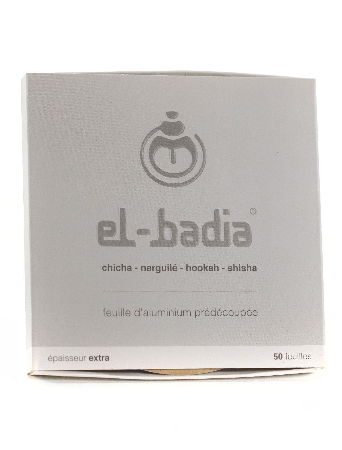 El Badia Aluminium foil 50 Pre-cut Round Sheets for Shisha Bowls