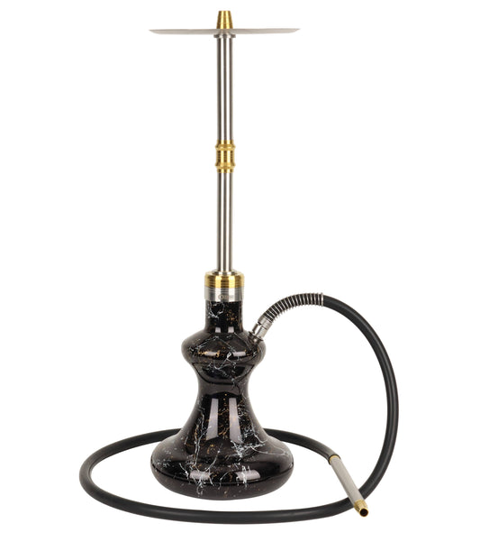 Oduman Hybrid V2 Black Shisha Pipe 62cm - The Shisha Shop