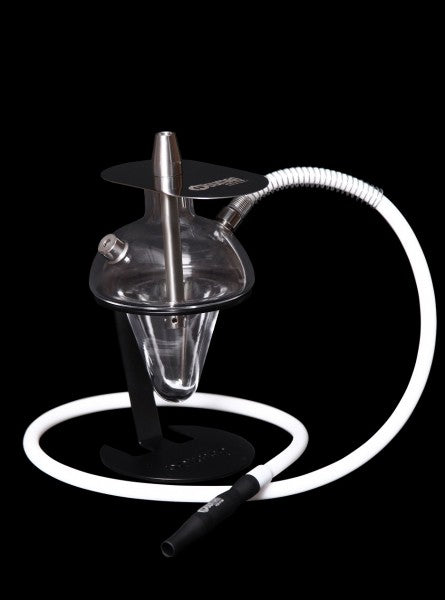 Oduman N5-Z Junior Clear Complete Shisha Pipe Package with Space Smoke - The Shisha Shop