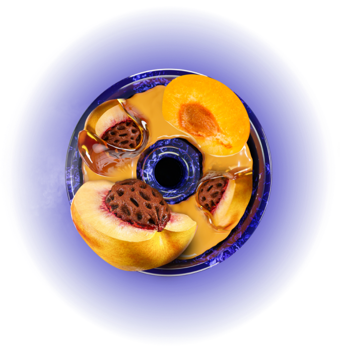 Space Smoke Light Mix Peachyan (Peach + Apricot) Hookah Paste 30g - The Shisha Shop