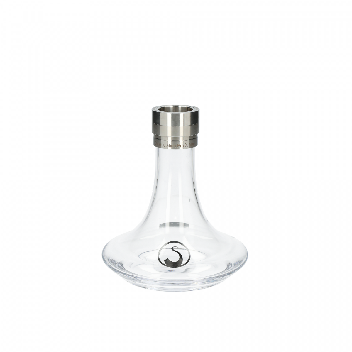 Steamulation Pro X Mini Replacement Jar - Clear - NO COLLAR - The Shisha Shop