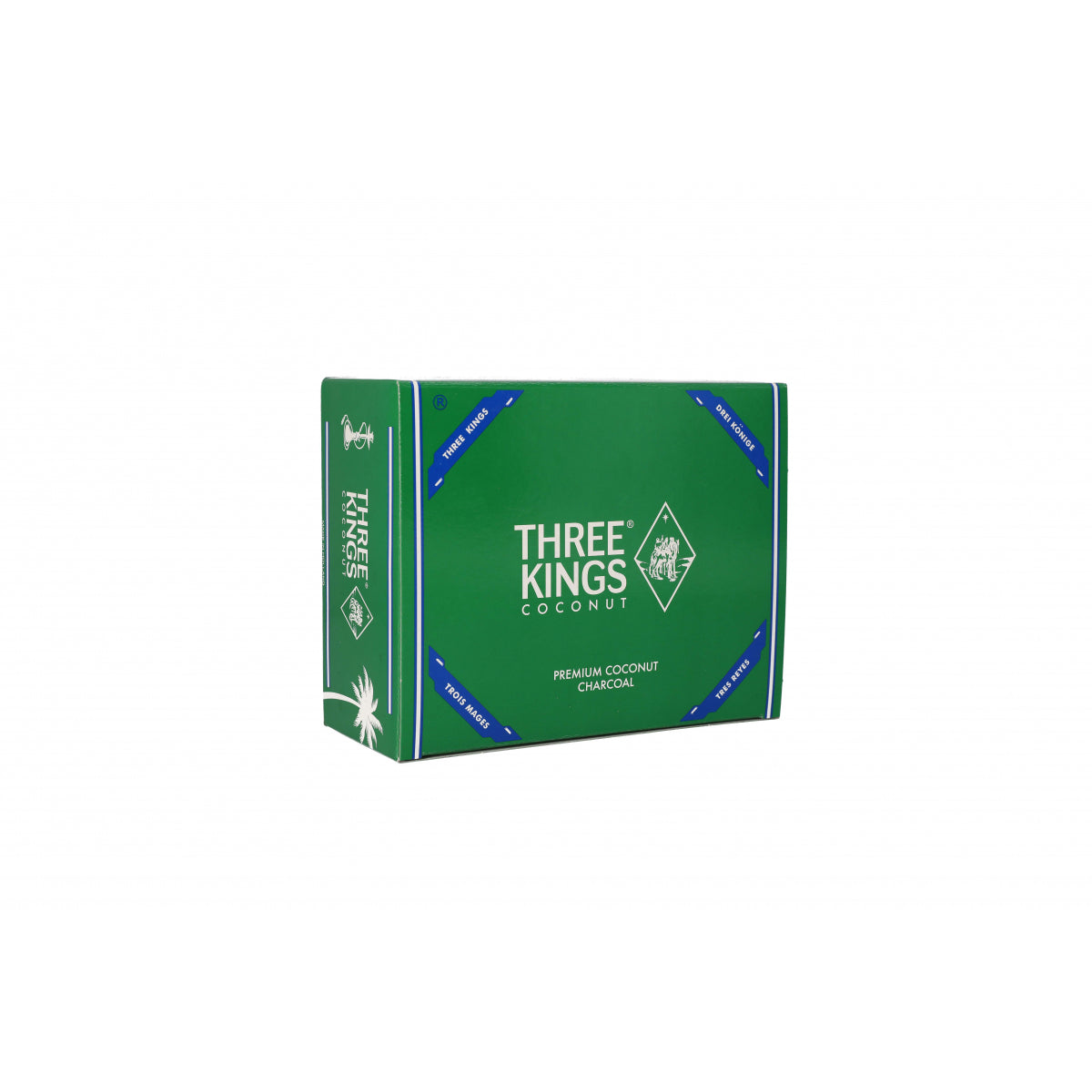 Three Kings Coconut Charcoal 100 Pieces