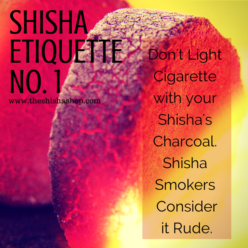 Hookah/Shisha Etiquettes - An important lesson to Learn