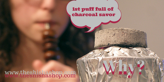 Make First Shisha Puff Free of Charcoal Savour