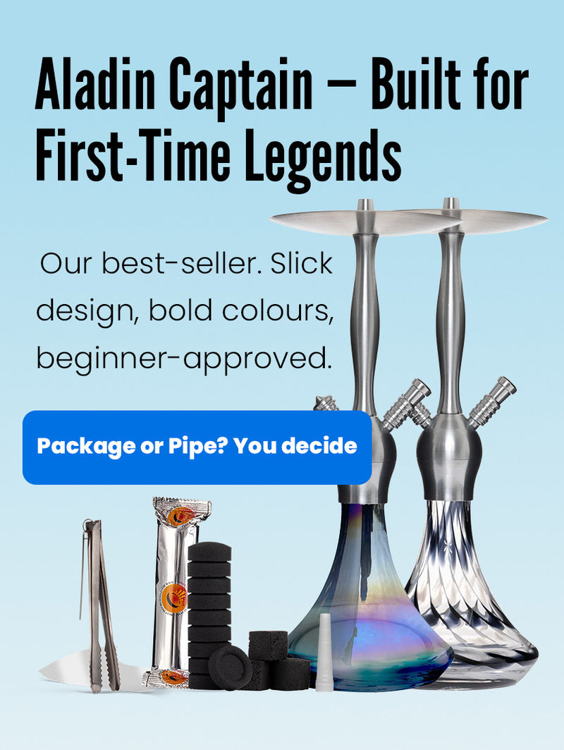 Aladin Captain Shisha pipes