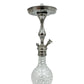 Aladin Fractured Snow Classic White Shisha Pipe 55cm