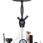Alux Captain Complete Shisha Pipe Package - Black