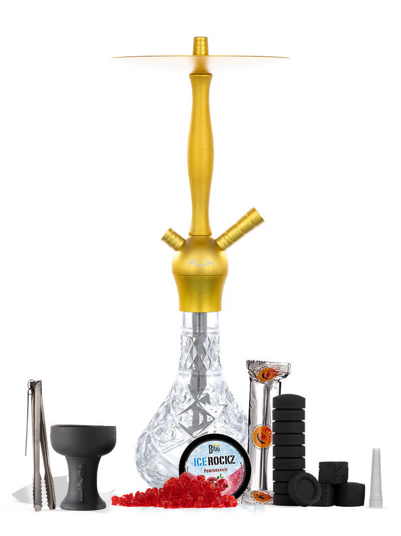 Alux Admiral Complete Shisha Pipe Package