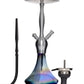 Alux Captain Shiny Black Aladin Shisha Pipe 50cm