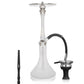 Aladin EPOX 580 White and Silver Premium Shisha Pipe 58cm