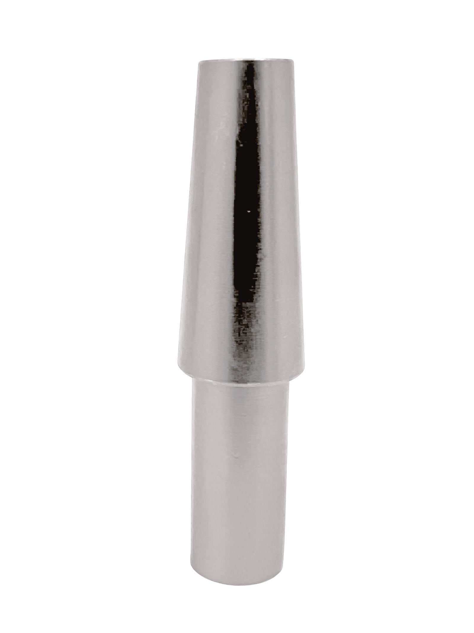 Kaya Silicon Hose End Connector Pop - Matt Silver - The Shisha Shop