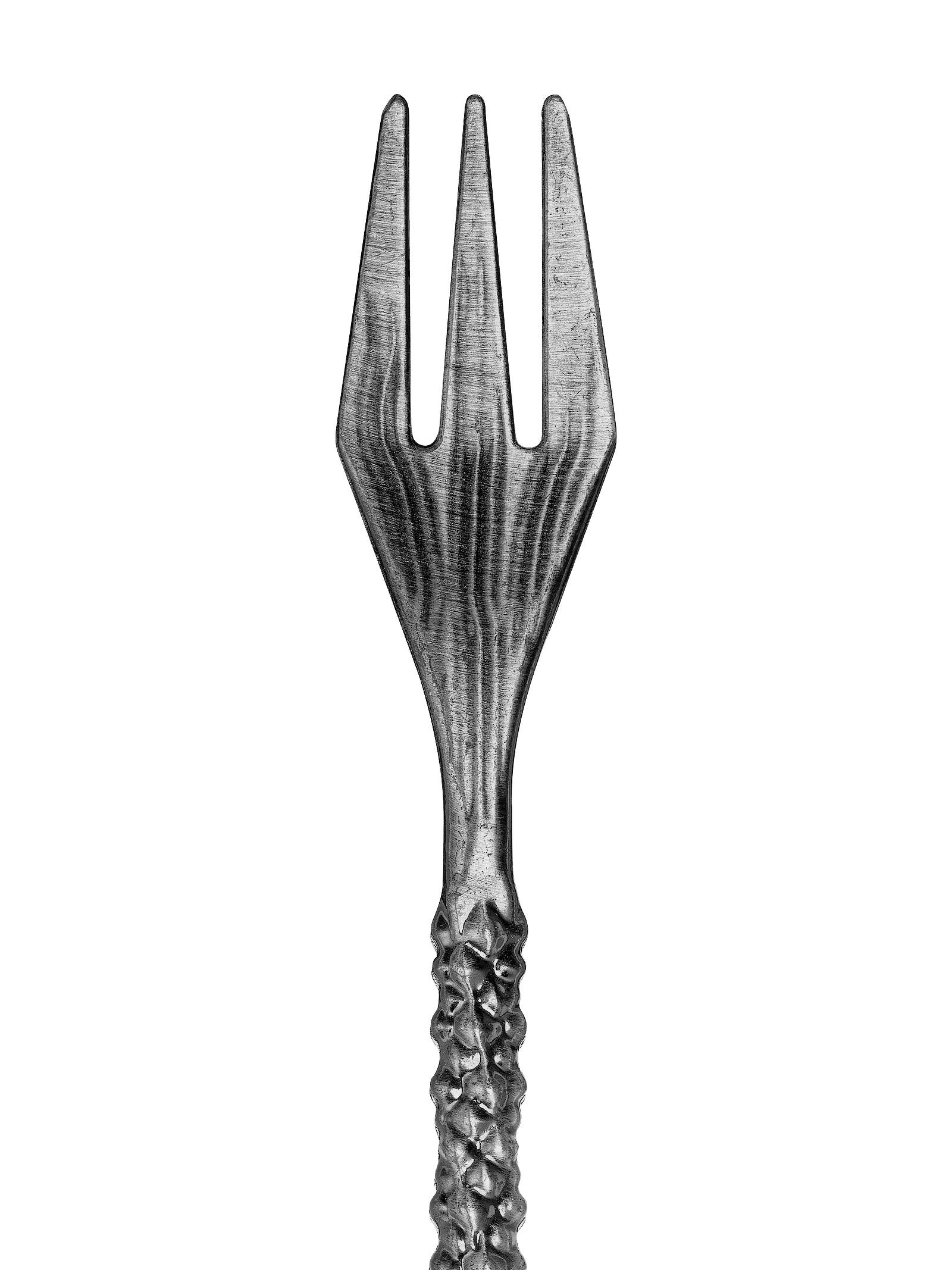 Silver Premium Russian Shisha Fork & Foil Poker 2 in 1 - The Shisha Shop