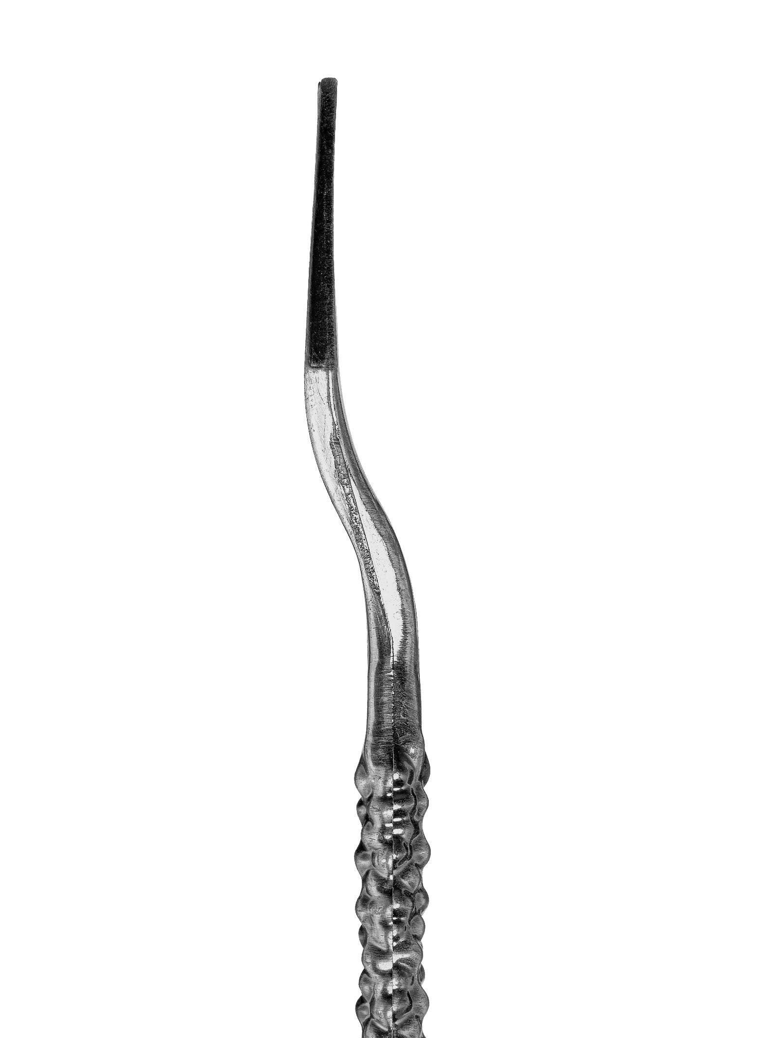 Silver Premium Russian Shisha Fork & Foil Poker 2 in 1 - The Shisha Shop