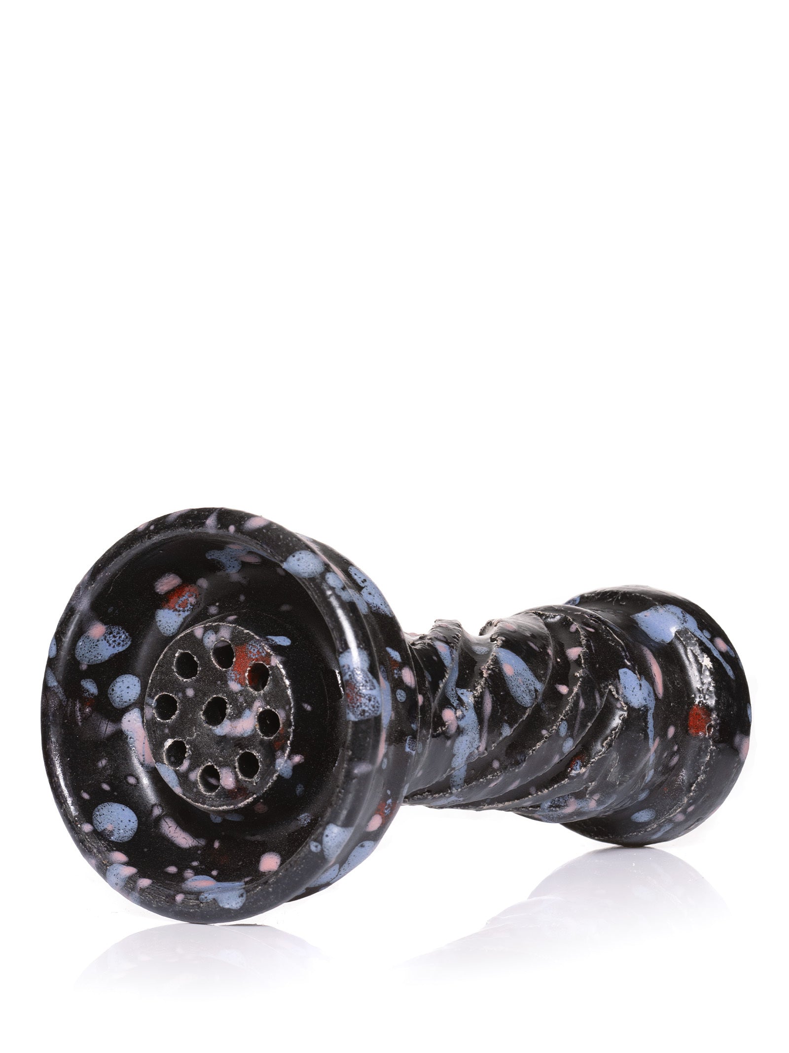 Helium Big Bang Shisha Bowl - Purple Blue dots - The Shisha Shop