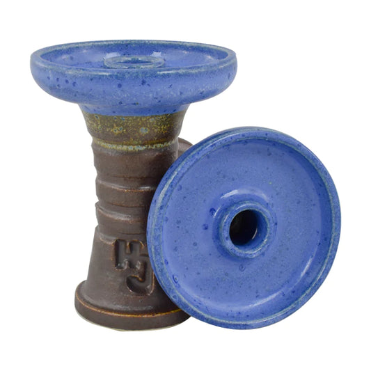 HookahJohn Retro Harmony Shisha Bowl - Blue Stone