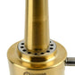 Oduman Cosmo Shisha Pipe 60cm - Black Glass Gold Body