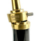 Oduman Cosmo Shisha Pipe 60cm - Black Glass Gold Body