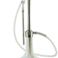 Oduman Cosmo Shisha Pipe 60cm - White Glass Silver Body