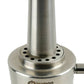 Oduman Cosmo Shisha Pipe 60cm - White Glass Silver Body