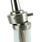 Oduman Cosmo Shisha Pipe 60cm - White Glass Silver Body