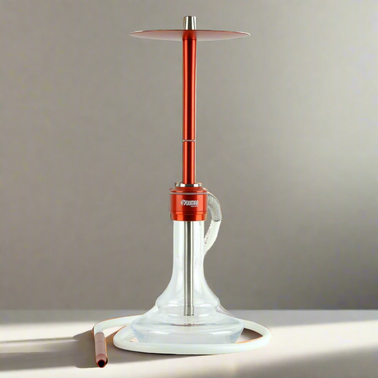 Oduman Nova Shisha Pipe 55cm - Red Body - The Shisha Shop
