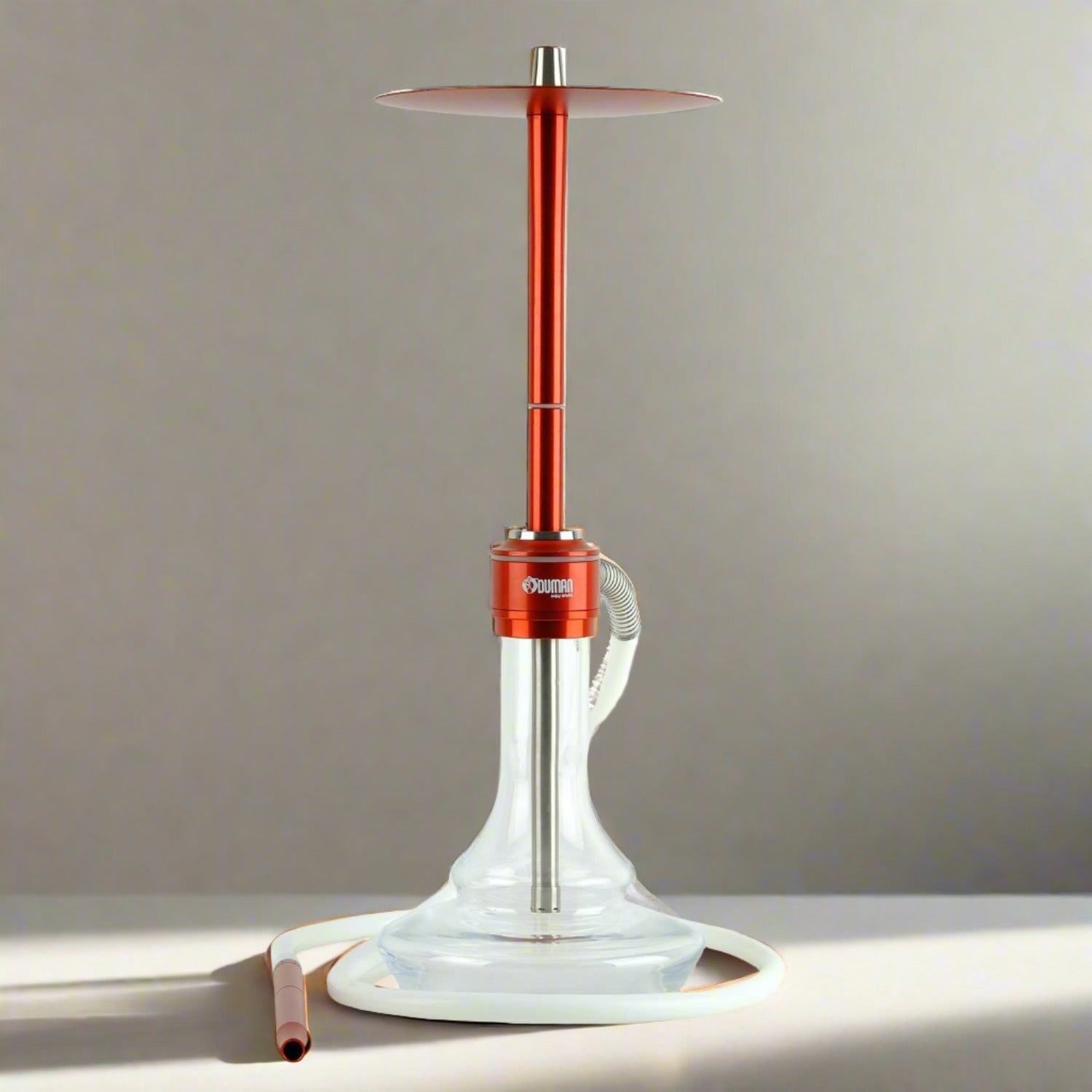 Oduman Nova Shisha Pipe 55cm - Red Body - The Shisha Shop