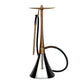 Oduman Orion Shisha Pipe 60cm - Bronze Body with Black Glass Base