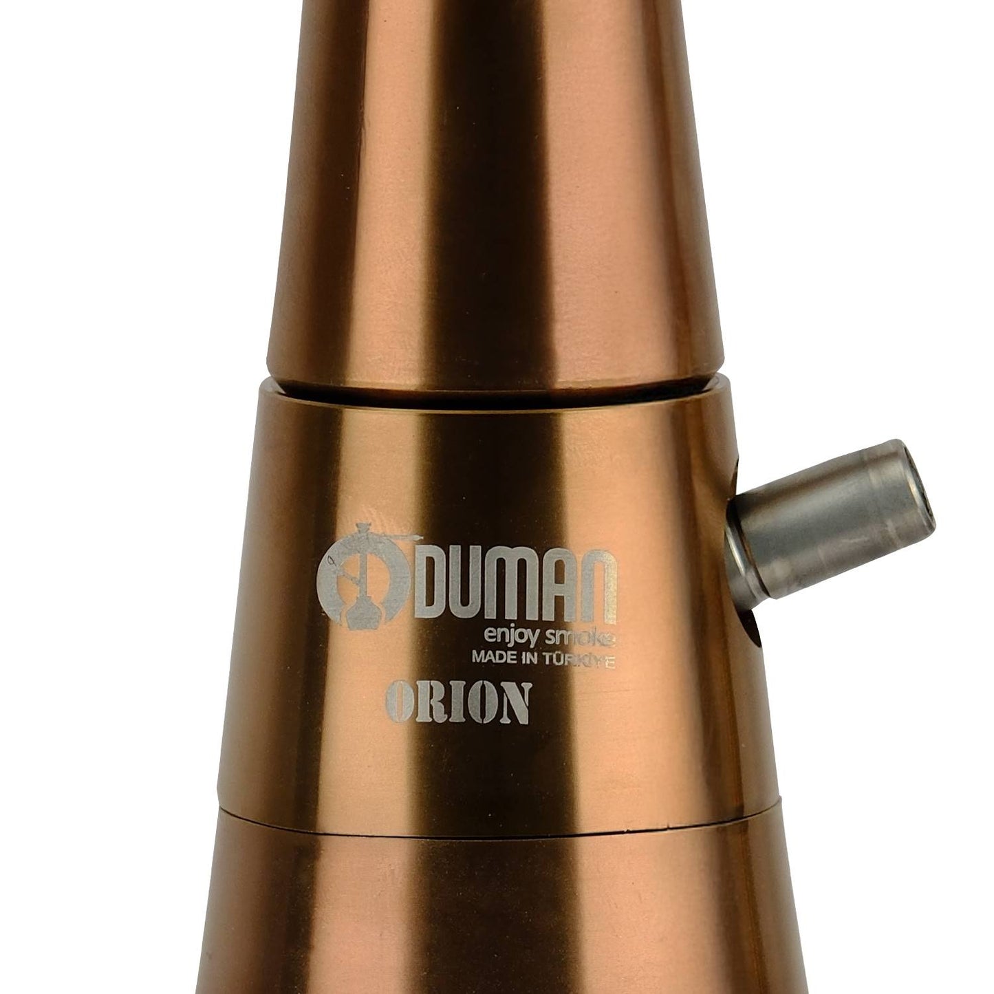 Oduman Orion Shisha Pipe 60cm - Bronze Body with Black Glass Base