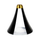 Oduman Orion Shisha Pipe 60cm - Gold Body with Black Glass Base