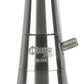 Oduman Orion Shisha Pipe 60cm - Silver Body with Black Glass Base