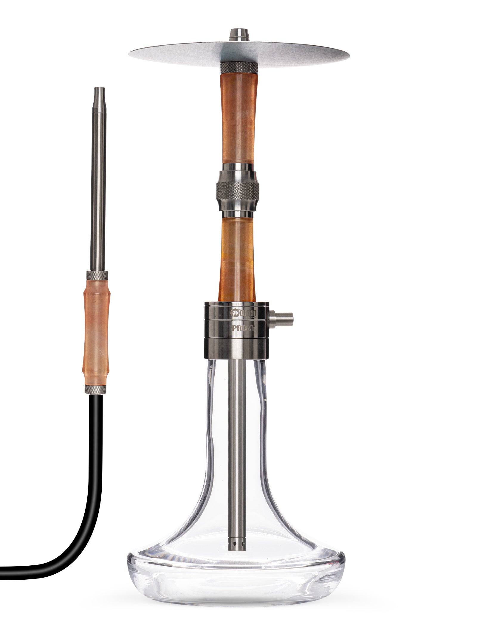 Oduman Proxy Shisha Pipe - Ocean Orange 51cm - The Shisha Shop